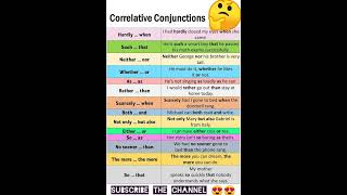 🔥🔥 conjunctions in English