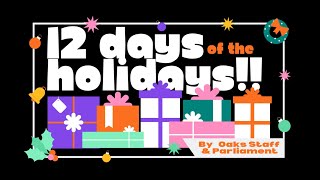 12 Days of the Holidays