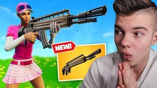 WYGRAŁEM Z NOWĄ BRONIĄ w Fortnite Battle Royale!