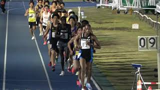 日体大記録会  5000m最終組   中澤(中大)/ワンジル(大東大)組トップ13’31”97    2022.5.8