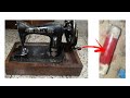 Red Mercury in old Sewing Machine of year 1968 - Red Mercury in a Machine