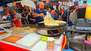 Street Food in Istanbul City 🇹🇷 | Gözleme