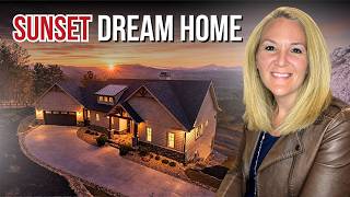 The Best View in Georgia? Tour This 3-State Mountain Masterpiece! 104 Sunset Vw, Blairsville GA
