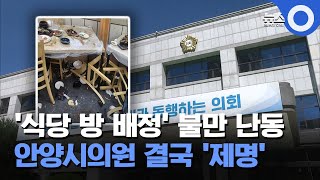 ‘식당 방 배정’ 불만 난동… 안양시의원 결국 ‘제명’