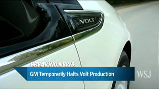 GM Temporarily Halts Volt Production