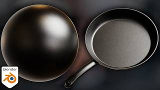 Procedural Cast Iron Material (Blender Tutorial)