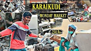 karaikudi Monday Market vlog |second hand things market in karaikudi |karaikudi vlogger