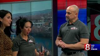 Drew Serrano and Tracy DiGiovancarlo on WTNH8 discussing Escape Alive- 1/15/2025