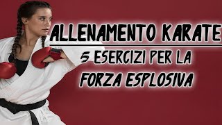 ALLENAMENTO KARATE: come migliorare la forza esplosiva.