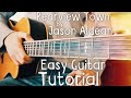 Rearview Town Jason Aldean Guitar Lesson for Beginners // Rearview Town Guitar // Guitar Lesson #438