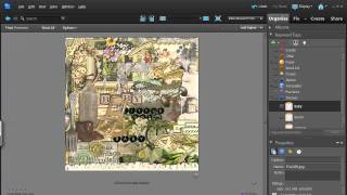 Organize your Digital Scrapbooking Supplies in Photoshop Elements Organizer