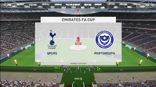 FIFA 23: Tottenham Hotspur vs Portsmouth - FA Cup - Full Match