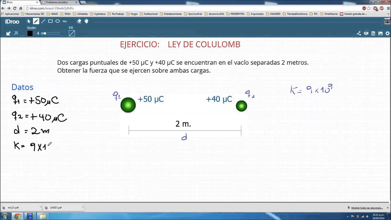 10. Ley De Coulomb_EJERCICIOS - YouTube