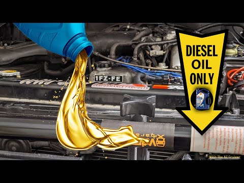 Can I use diesel oil in my car?