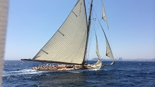 Schooner Eleonora en la Regata Puig de Vela Clasica 2014