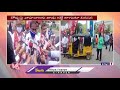 cpi activists protest against petrol and diesel price hike khammam v6 news