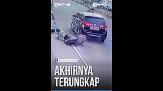 TERUNGKAP, MOBIL PLAT MERAH YANG SEREMPET PEMOTOR DI KLATEN LALU KABUR