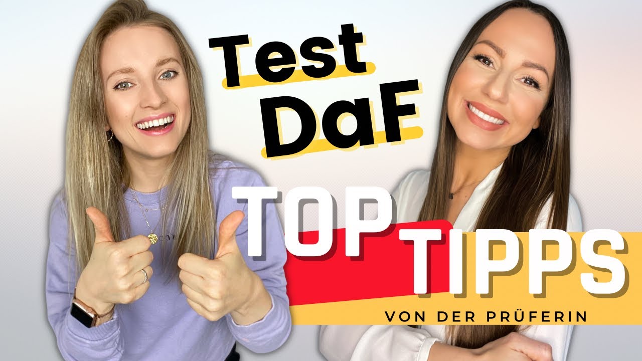 TestDaF. Top Tipps Von Der Prüferin. Vorbereitung Für B2 - C1 | Learn ...