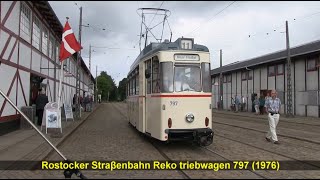 Sporvejsmuseet - Rostocker Straβenbahn Reko triebwagen 797 (1976)