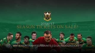 Coming to Franklin's Gardens in 2016/17...