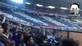 Koreografi BOBOTOH PERSIB saat Final Piala Bhayangkara (PERSIB Vs Arema) di SUGBK Jakarta 2016