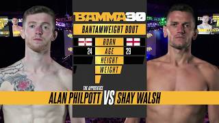 BAMMA 30: Alan Philpott vs Shay Walsh