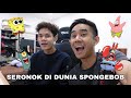 SERONOK DI DUNIA SPONGEBOB 😱 ESCAPE THE KRUSTY CRAB & SPONGEBOB OBBY 😂