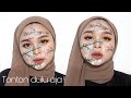 SUPER GAMPANG BUAT ART MAKEUP BUNGA INI | FACE PAINTING