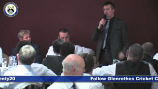 Glenrothes Cricket Club Sportsmans Dinner Feb 2012 - Pete Emmett