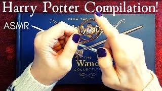 ASMR | Harry Potter Compilation! Wands, Books & Memorabilia - Whispered Reading, Ramble & Chat