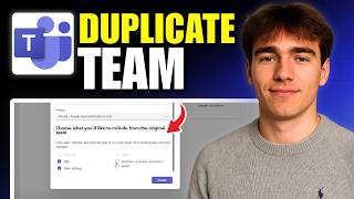 How to Duplicate a Team in Microsoft Teams (Tutorial 2026)