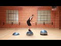 official bosu lateral tap power plyo