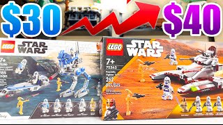 LEGO Star Wars 501st Battle Pack VS Republic Fighter Tank COMPARISON!