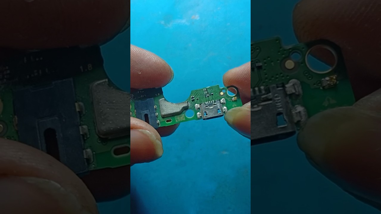 How To Replace Micro USB Port #mobilerepairing #technology #shorts ...