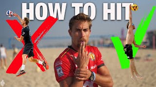 How to Hit a Volleyball on the Beach | Indoor to Beach Volleyball