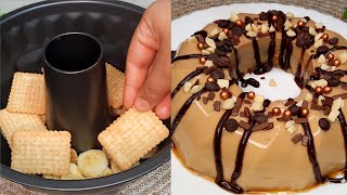 FAVOLOSO dessert in 5 minuti! La ricetta che tutti cercano! Senza forno e senza gelatina!