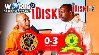 Kaizer Chiefs 0-3 Mamelodi Sundowns | Katsande, Manyama & Parker Out! | Tso Vilakazi