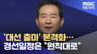 '대선 출마' 본격화…경선일정은 \