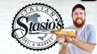 We Tried The BEST Italian Deli Called Stasio’s!
