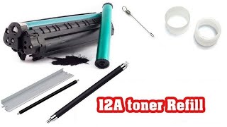 How to Refill 12A Cartridge Refilling