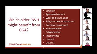 Session 1: Comprehensive Geriatric Assessment