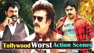 Tollywood Worst Ever Action Scenes south Movies