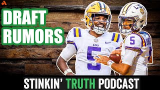Mark Schlereth Reacts To The Latest Draft Rumors | Stinkin' Truth Podcast