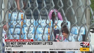 Mifflin County water authority lifts 'Do Not Drink' notice after truck crash