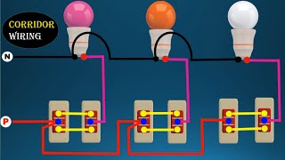 Corridor wiring connection diagram