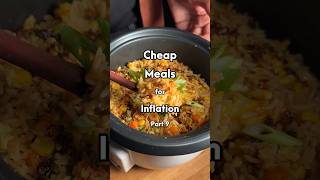 How to make Rice Cooker Egg Fried Rice #shorts