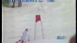 1. Platz in Madonna di Campiglio, Italien (1985) - Marc Girardelli