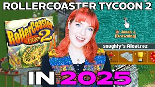 Playing RollerCoaster Tycoon 2 for the first time in 2025