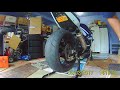 2003 GSXR 1000 BRAKE PADS CHANGE 1