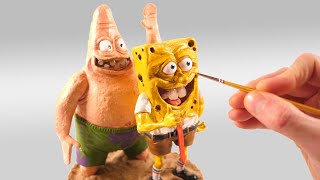 I made Spongebob and Patrick but they're REALISTIC